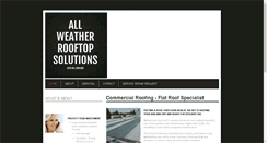 Desktop Screenshot of allweatherroof.net